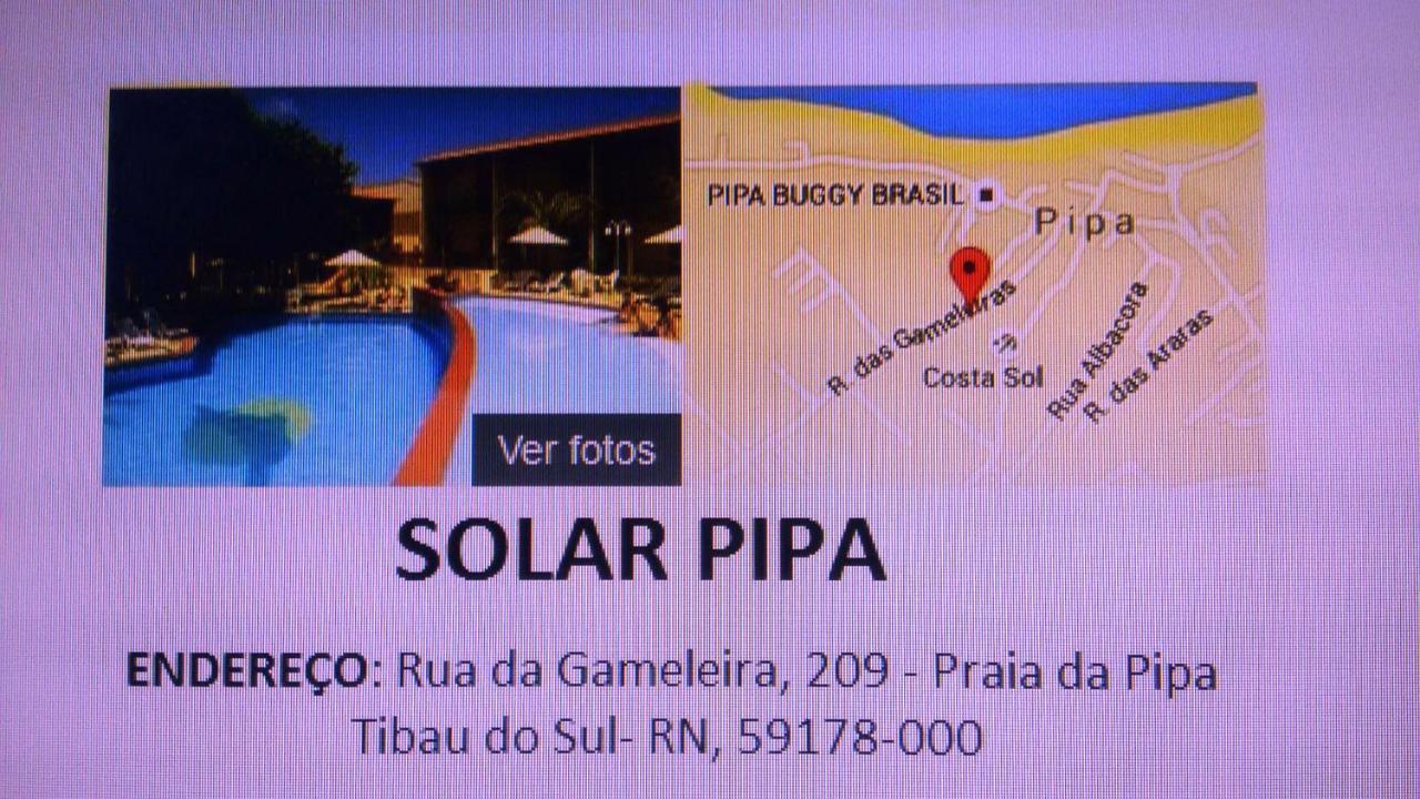 Appartamento Chalet Solar Pipa Praia de Pipa Esterno foto